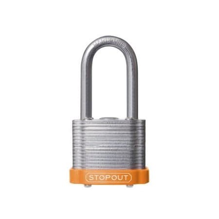 Accuform STOPOUT LAMINATED STEEL PADLOCKS KDL917OR KDL917OR